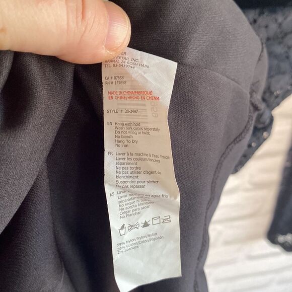 Women’s Black Streetwear society dresses sz Medium - Picture 5 of 9